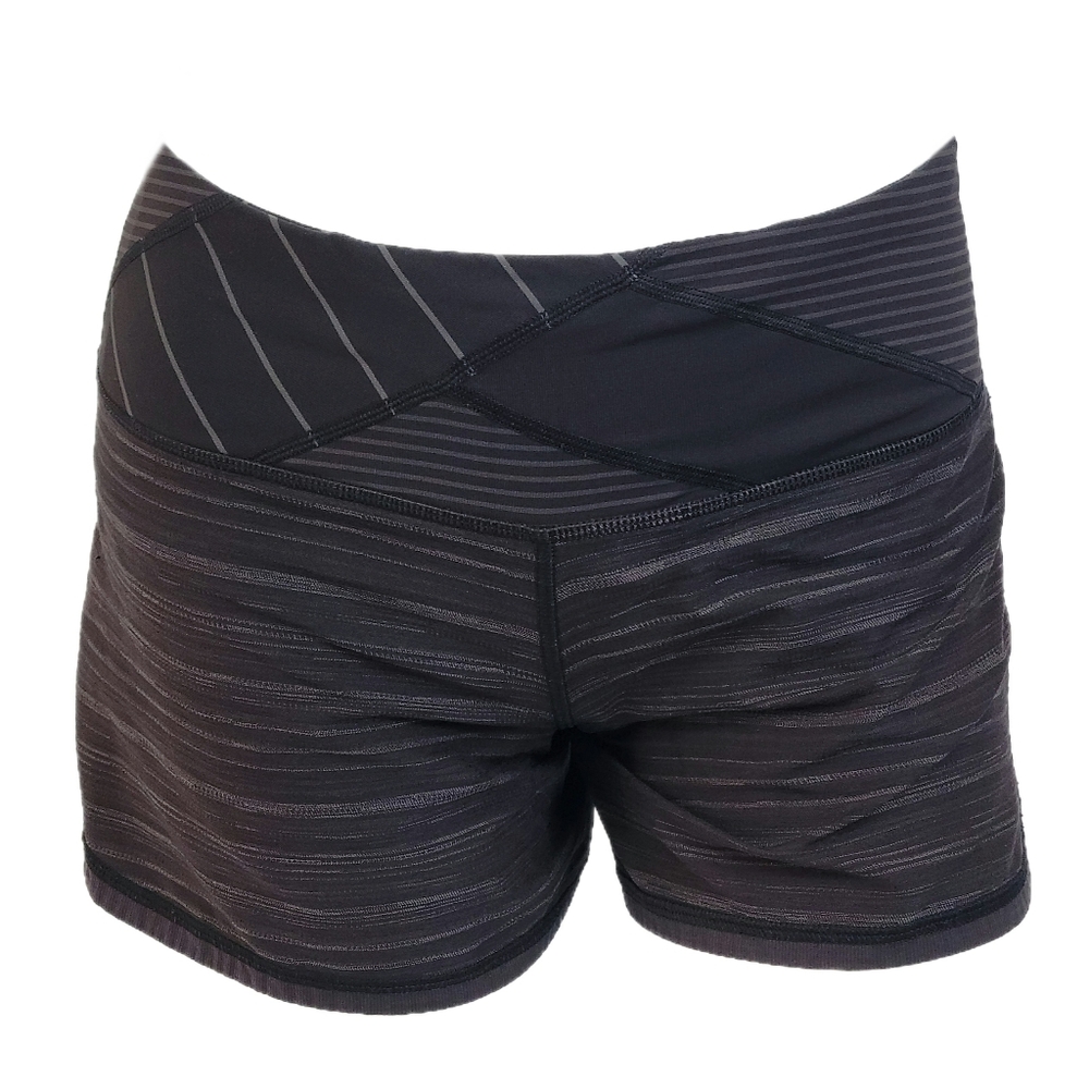 Lululemon Groovy Run Short W7895S Wee Are From Space September Black Size 6